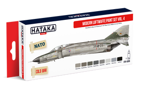 Hataka HTK-AS66 Modern Luftwaffe paint set vol. 4 (8x17ml) – zdjęcie 2