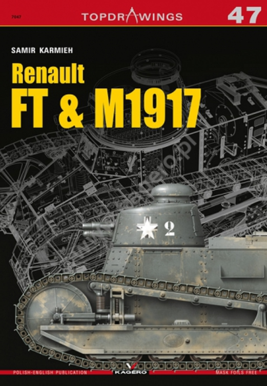 Kagero 7047 Renault FT &amp;amp; M1917 EN/PL