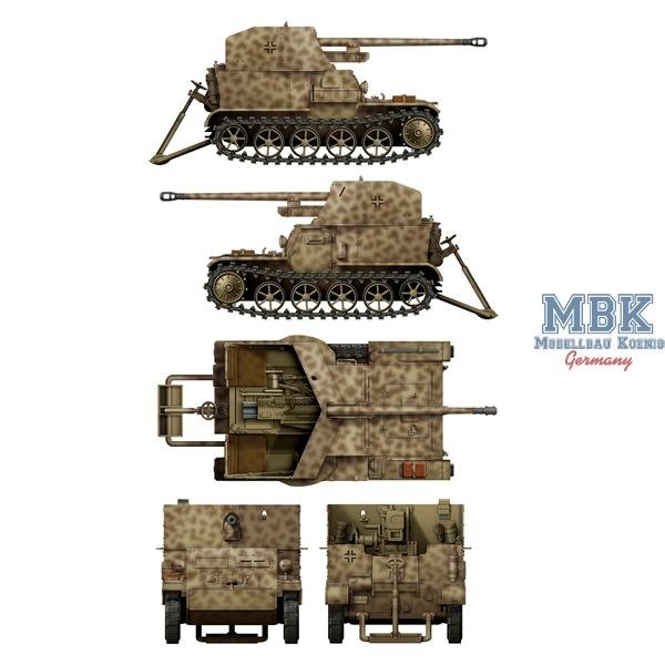 Das Werk DW35017 Pz.Sfl. Ia - 5cm Pak 38 auf gp. Mun Schlepper 1/35 – zdjęcie 2
