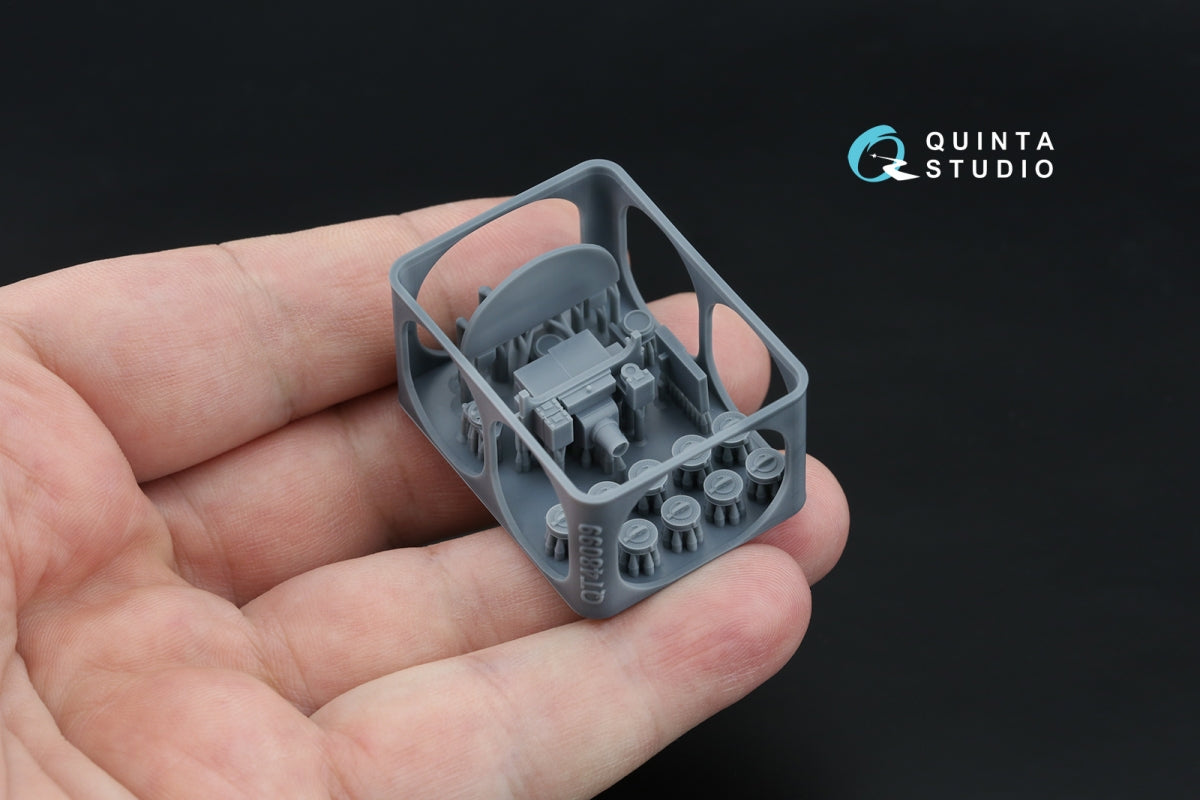 Quinta Studio QD+48574 Fairey Battle Mk.I 3D-Printed &amp;amp; coloured Interior on decal paper (Trumpeter) (with 3D-printed resin parts) 1/48 – imagen 6