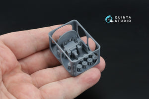 Quinta Studio QD+48574 Fairey Battle Mk.I 3D-Printed &amp;amp; coloured Interior on decal paper (Trumpeter) (with 3D-printed resin parts) 1/48 – imagen 6