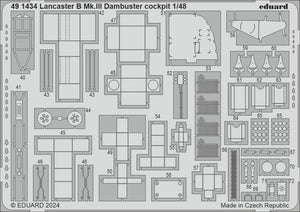 Eduard BIG49412 Lancaster B Mk. III Dambuster PART I HONG KONG MODELS 1/48 – zdjęcie 3