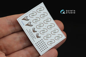 Quinta Studio QP32021 BMW III Electrical wiring, for Fokker D.VIIF (Wingnut Wings) 1/32 – Bild 5