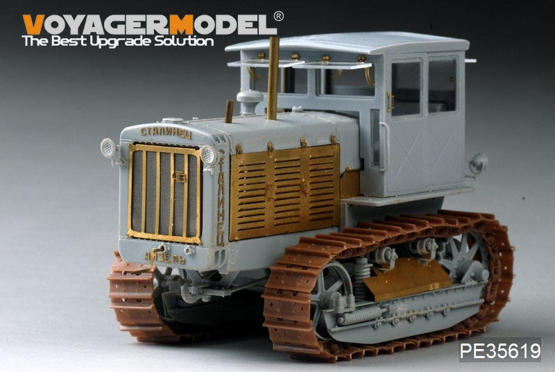 Voyager Model PE35619 WWII Soviet ChTZ S-65 Tractor w/Cab For TRUMPETER 05539 1/35 – imagen 2