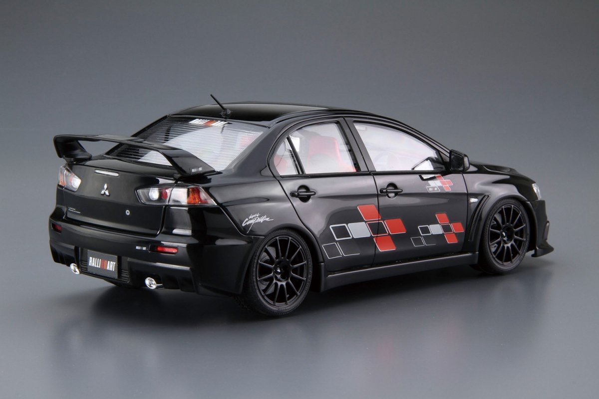 Aoshima 05544 RALLIART CZ4A LANCER EVOLUTION X 07 (MITSUBISHI) 1/24 – immagine 3