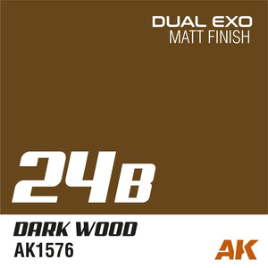 AK Interactive AK1576 DUAL EXO SCENERY 24B – DARK WOOD 60ML – imagen 2