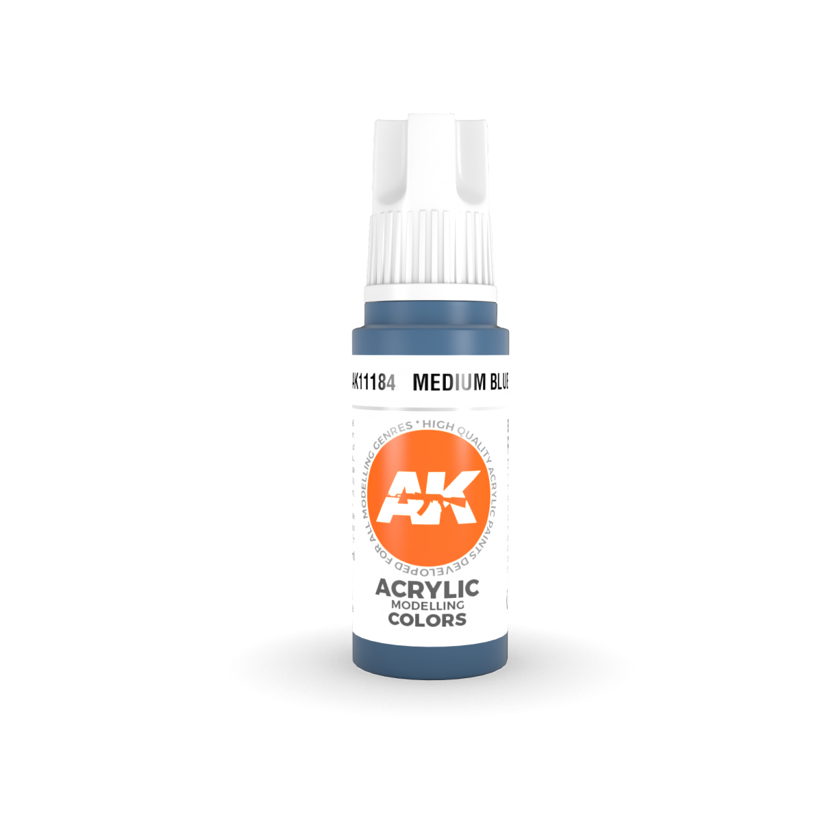 AK Interactive AK11184 MEDIUM BLUE – STANDARD 17ml – Bild 2