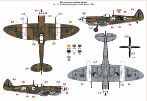 Airfix 17002 Supermarine Spitfire Mk.VIII 1/24 – zdjęcie 14