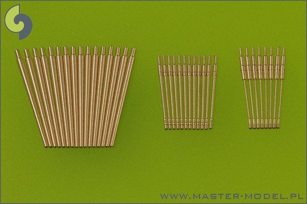 Master SM-200-008 Cuirassé allemand Bismarck - canons d&amp;#39;armement antiaérien - 37 mm SKC/30 (16 pièces), 20 mm C/30 (12 pièces), 20 mm C/38 (8 pièces)