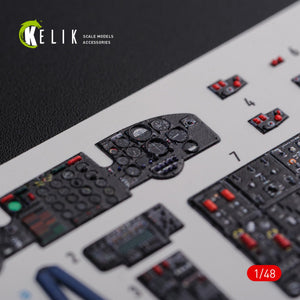 KELIK K48093 CH-47F interior 3D decals for Italeri kit 1/48 – Bild 4