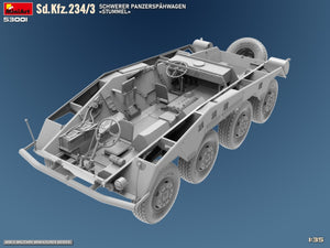 MiniArt 53001 Sd.Kfz.234/3 SCHWERER PANZERSPAHWAGEN STUMMEL 1/35 – image 12