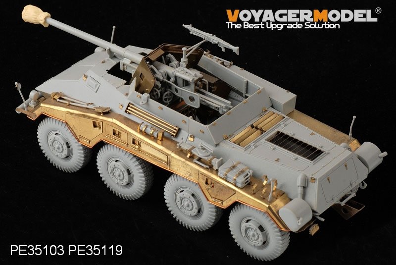 Voyager Model PE35119 Storage Box for Sd.Kfz 234 8 Road Early Version (For DRAGON Sd.Kfz.234 Series) 1/35 – imagen 3
