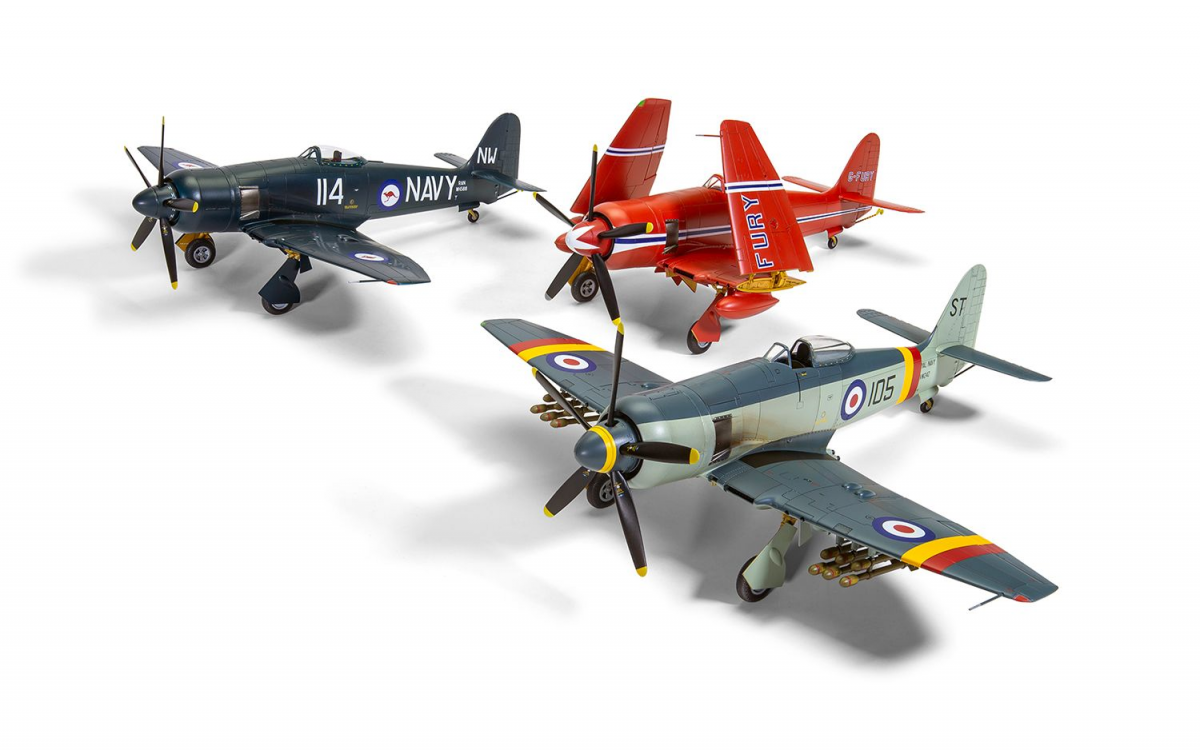Airfix 06105A Hawker Sea Fury FB.11 1/48 – imagen 5