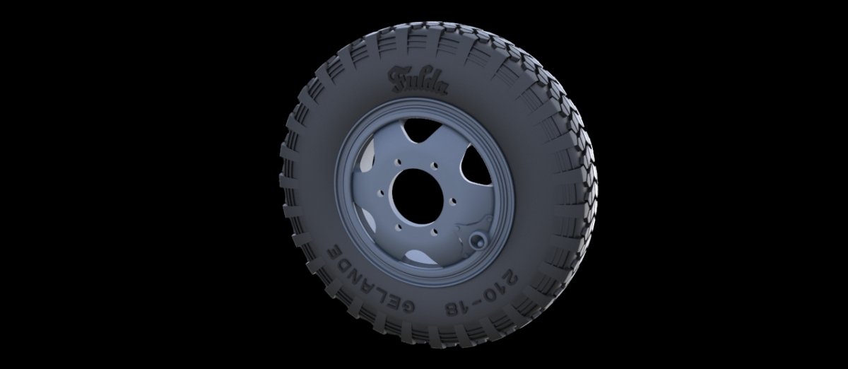 Panzer Art RE35-275 Sd.Kfz 232 road wheels (early pattern) 1/35 – Bild 3