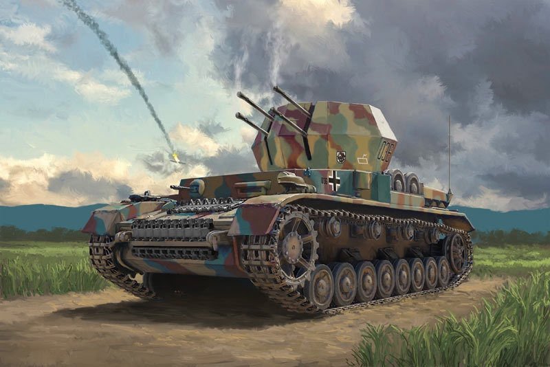 Italeri 7074 FLAKPANZER IV WIRBELWIND 1/72 – image 2