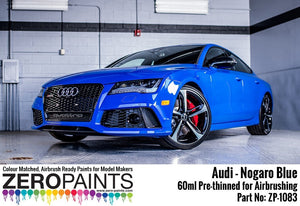 Zero Paints ZP-1083 Audi RS - Nogaro Blue Paint 60ml