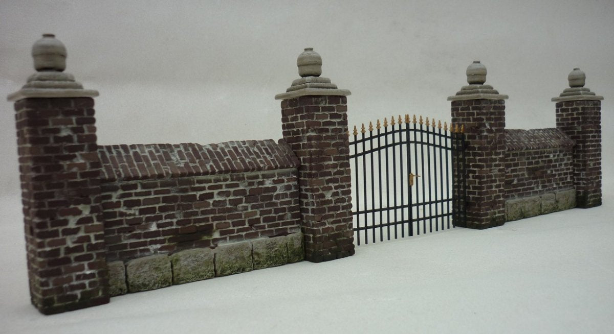 RT-Diorama 35243 Park wall with Fence 1/35 – zdjęcie 7