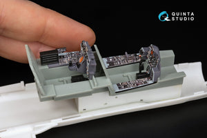 Quinta Studio QD+48490 F-4S Phantom II 3D-Printed &amp;amp; coloured Interior on decal paper (Academy) (with 3D-printed resin parts) 1/48 – immagine 12