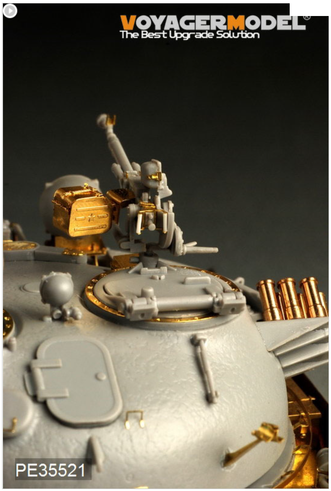 Voyager Model PE35521 Modern Russian T-62 Medium Tank Mod.1984 Basic For TRUMPETER 01554 1/35 – imagen 3
