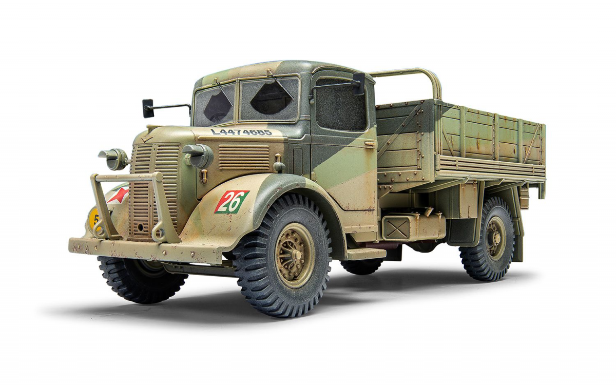 Airfix 1380 WWII British Army 30-cwt 4x2 GS Truck 1/35 – imagen 2