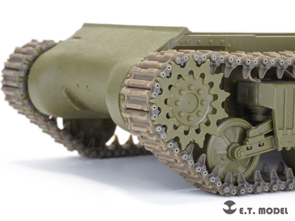 E.T. Model P35-084 WWII US ARMY M4 Sherman T49 Workable Track (3D Printed) 1/35 – imagen 6