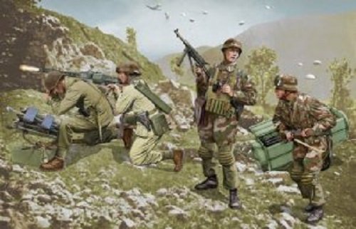 Dragon 6743 German Brandenburg Troops, Leros 1943 (4 Figures Set) 1/35 – zdjęcie 2