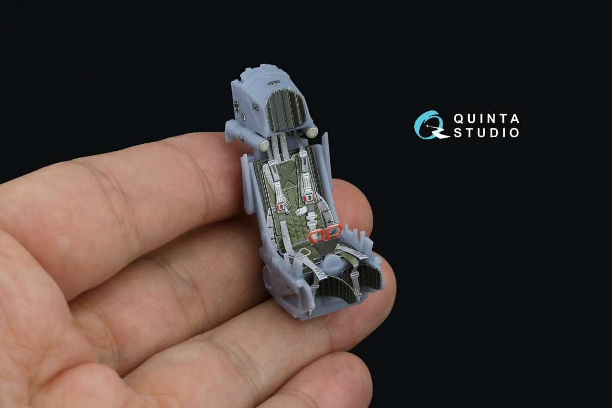 Quinta Studio QR+32038 K-36DM Series2 (early) ejection seat (for MiG-29, MiG-31, Su-27, Su-33 aircraft until 2007) (All kits) 1/32 – imagen 6
