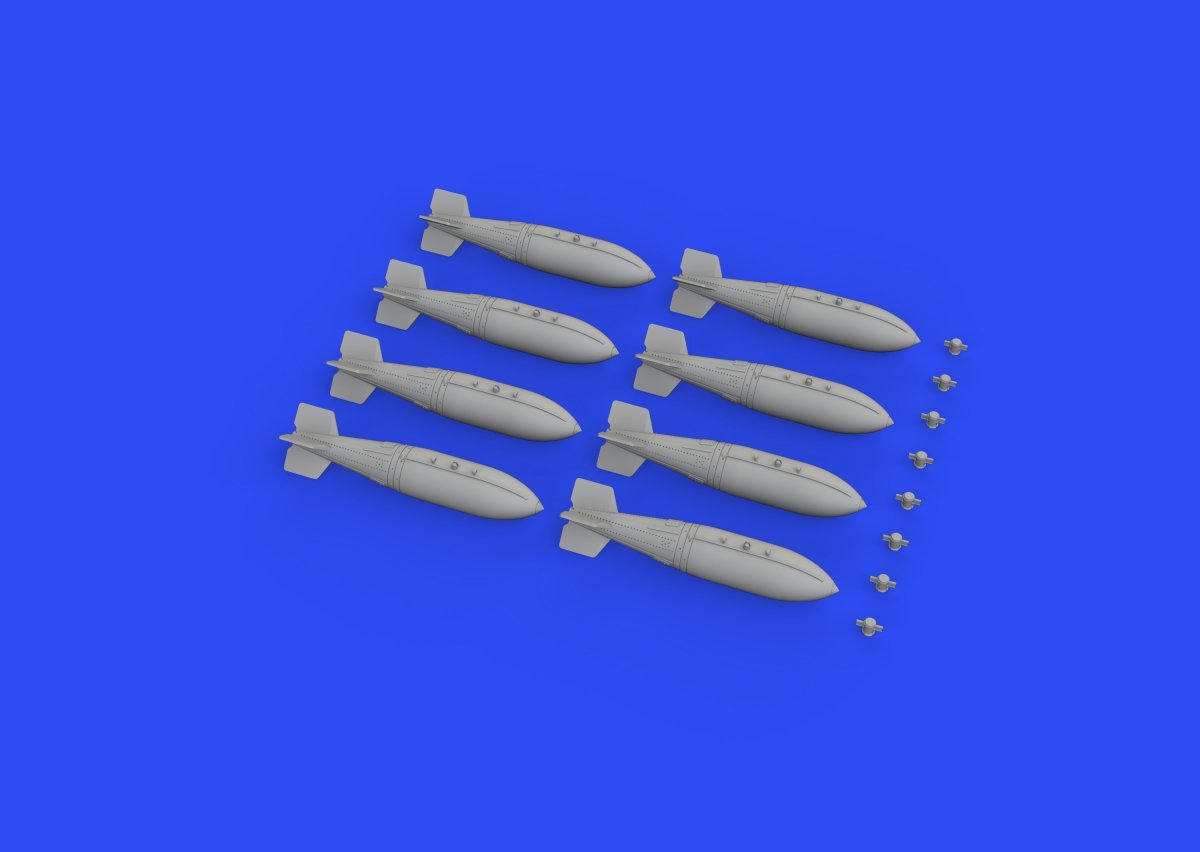 Eduard 672277 British 1000lb retarded bombs 1/72 – Bild 2
