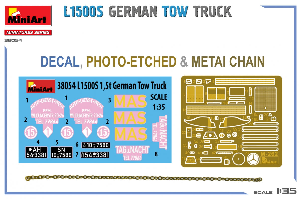 MiniArt 38054 L1500S DÉPANNEUR ALLEMAND 1/35 – image 3