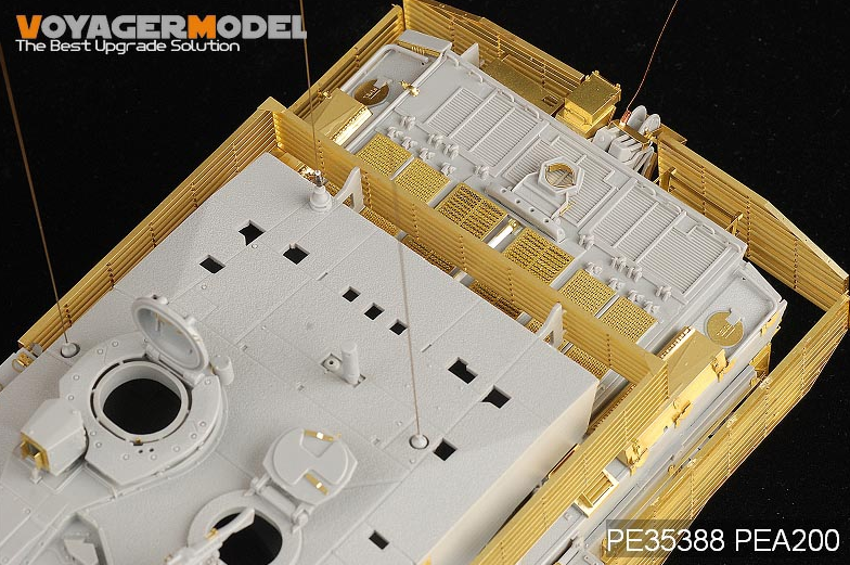 Voyager Model PEA200 Modern British Challenger 2 MBT slat amour (For TRUMPETER 001522) 1/35 – immagine 6