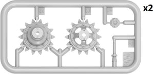 MiniArt 37060 T-62 WHEELS SET 1/35 – Bild 2
