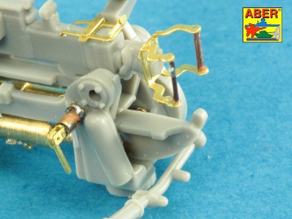 Aber 35L-118 Barrel for Russian 12,7mm heavy machine gun DShK, after WWII version (T-54/55; BTR-60APC) 1/35 – imagen 9