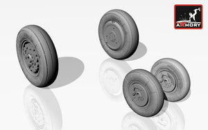 Armory Models AW48006 Sukhoj Su-7B (late)/BM/BMK wheels 1/48 – imagen 2