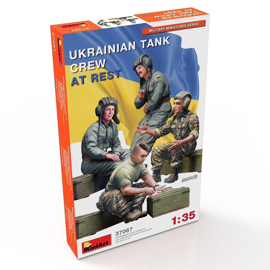 MiniArt 37067 UKRAINIAN TANK CREW AT REST 1/35 – imagen 2