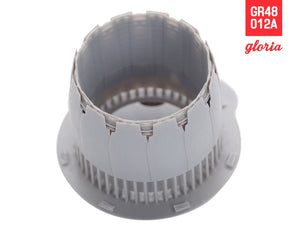 Gloria GR48012A F-16CJ F110-GE Exhaust Nozzle &amp;amp; Afterburner OPEN TAMIYA 1/48 – Bild 5