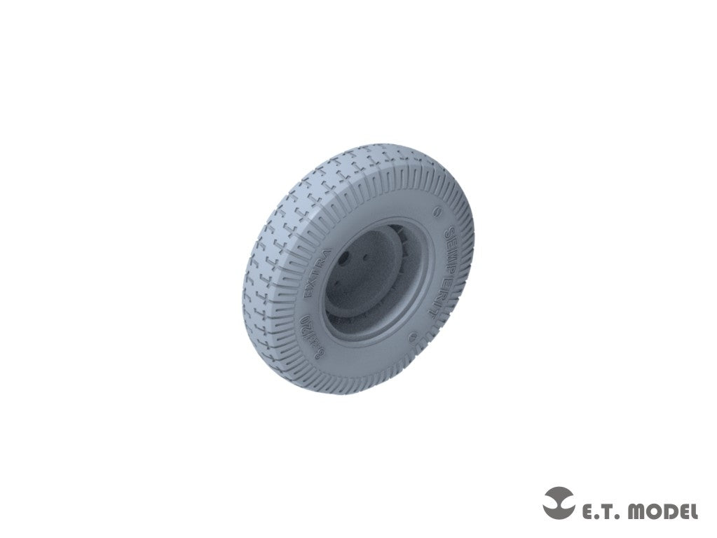 E.T. Model P35-105 WWII German Sd.Kfz.234 Large Diameter Weighted Wheels Type.5 1/35 – imagen 5