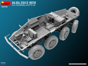 MiniArt 35431 Sd.Kfz.234/3 Avec 2cm Schwebelafette 38 1/35 – image 9