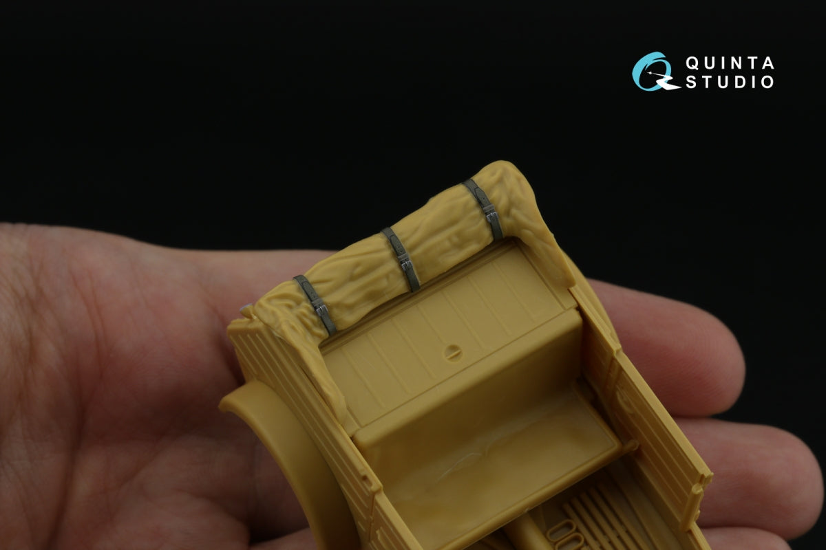Quinta Studio QD+35143 Kubelwagen Type 82 3D-Printed &amp;amp; coloured Interior on decal paper (Hero) (with 3D-printed resin parts)1/35 – Bild 9