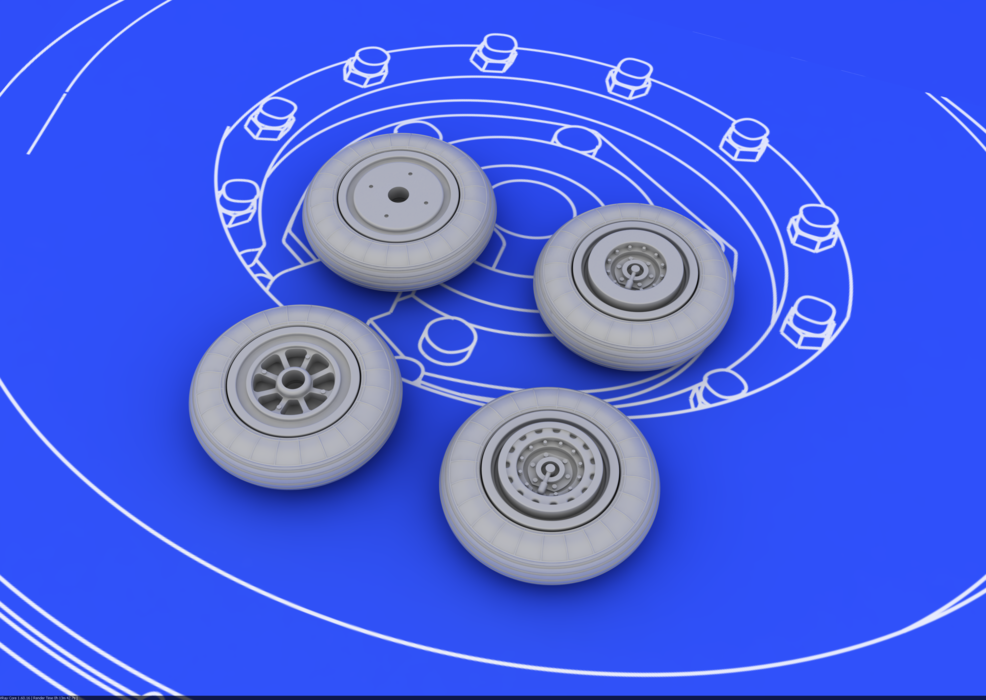 Roues Eduard 672007 MiG-15 1/72 (EDUARD) – image 4