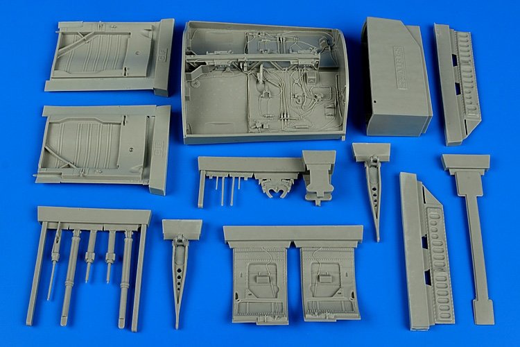 Aires 2268 F-104A/C Starfighter, baie de train d'atterrissage, échelle 1/32, Italeri