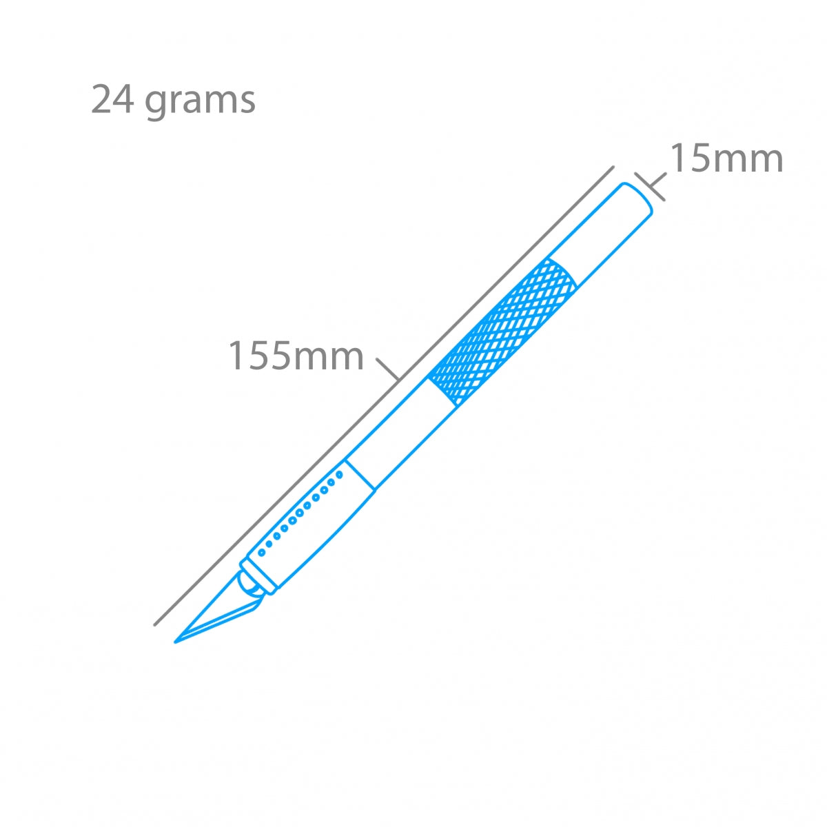 Modelcraft PKN4301 Soft Grip Craft Knife #1 – immagine 2