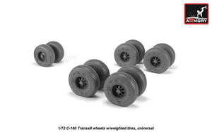 Armory Models AW72507 C-160 Transall wheels w/weighted tires 1/72 – Bild 3