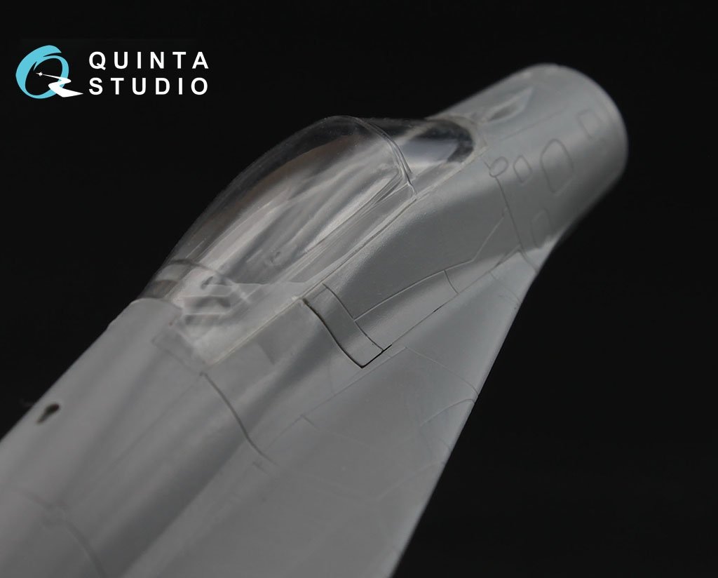 Quinta Studio QC72002 MiG-29 vacuformed clear canopy 2 pcs (for 7278, 7309 Zvezda kit) 1/72 – zdjęcie 6