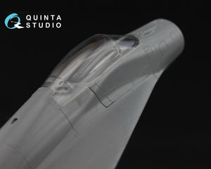 Quinta Studio QC72002 MiG-29 vacuformed clear canopy 2 pcs (for 7278, 7309 Zvezda kit) 1/72 – zdjęcie 6