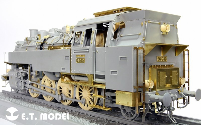 E.T. Model A35-001 Steam Locomotive BR86 DRG For TRUMPETER 00217 1/35 – zdjęcie 2