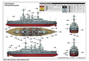 Trumpeter 05354 Schleswig Holstein Battleship 1935 1/350 – Bild 2