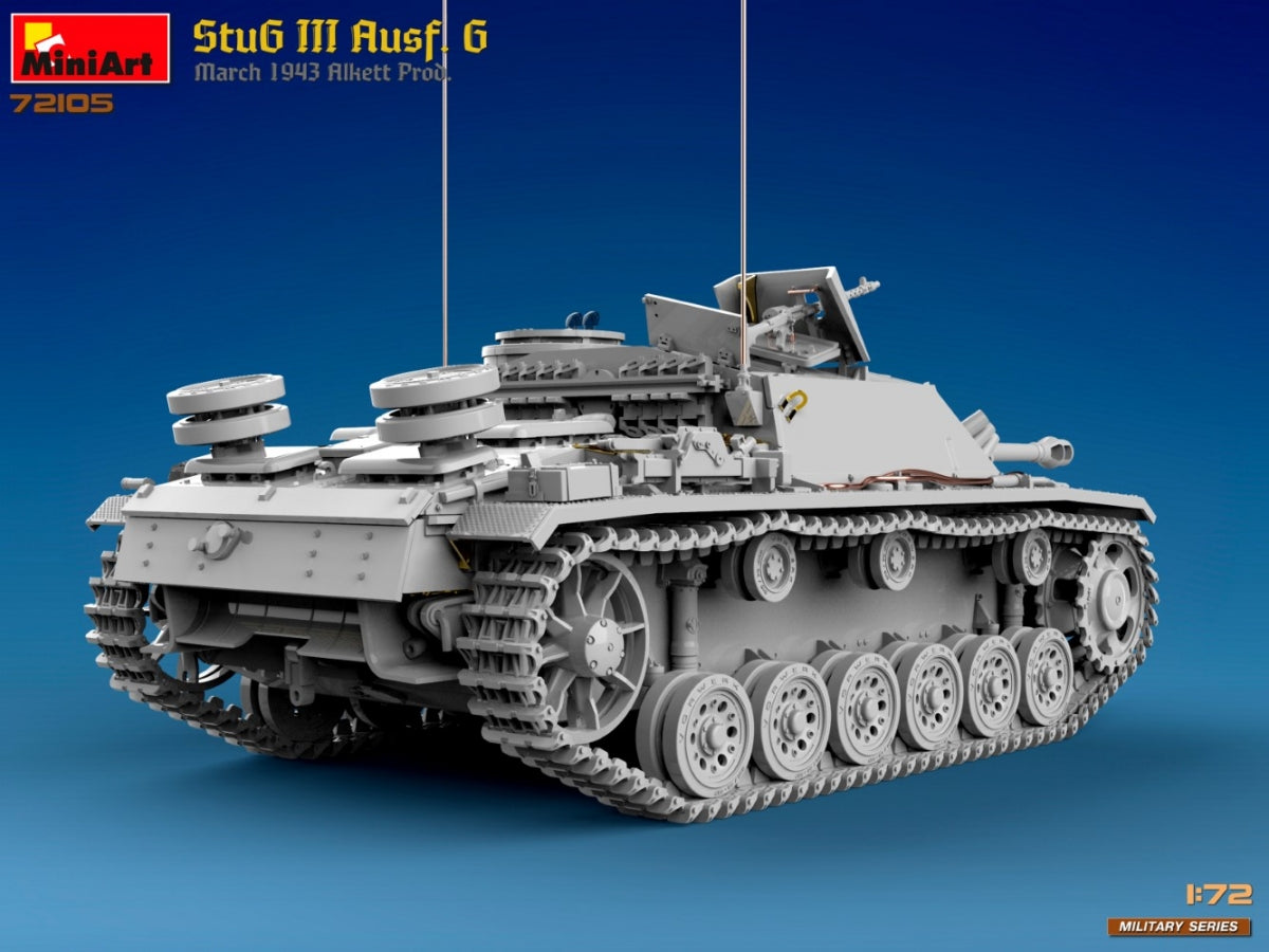 MiniArt 72105 StuG III Ausf. G March 1943 Prod. 1/72 – imagen 12