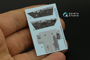 Quinta Studio QD32109 F/A-18C Late 3D-Printed &amp;amp; coloured Interior on decal paper (Academy) 1/32 – imagen 6