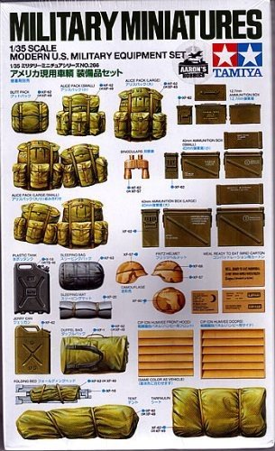 Tamiya 35266 Modern U.S. Military Equipment Set 1/35