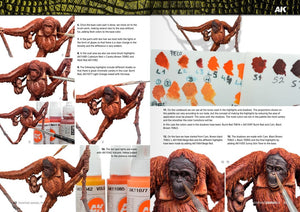 AK Interactive AK518 AK LEARNING 14: PAINTING ANIMAL FIGURES English – immagine 10